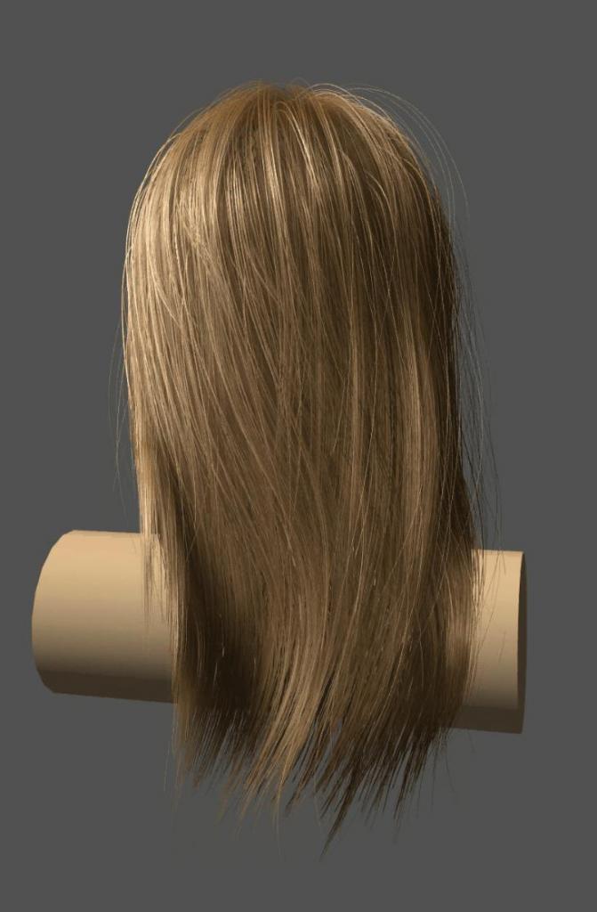 [17/01/2010] Geforce 100 Fermi Techdemo Hair Rendering (17)