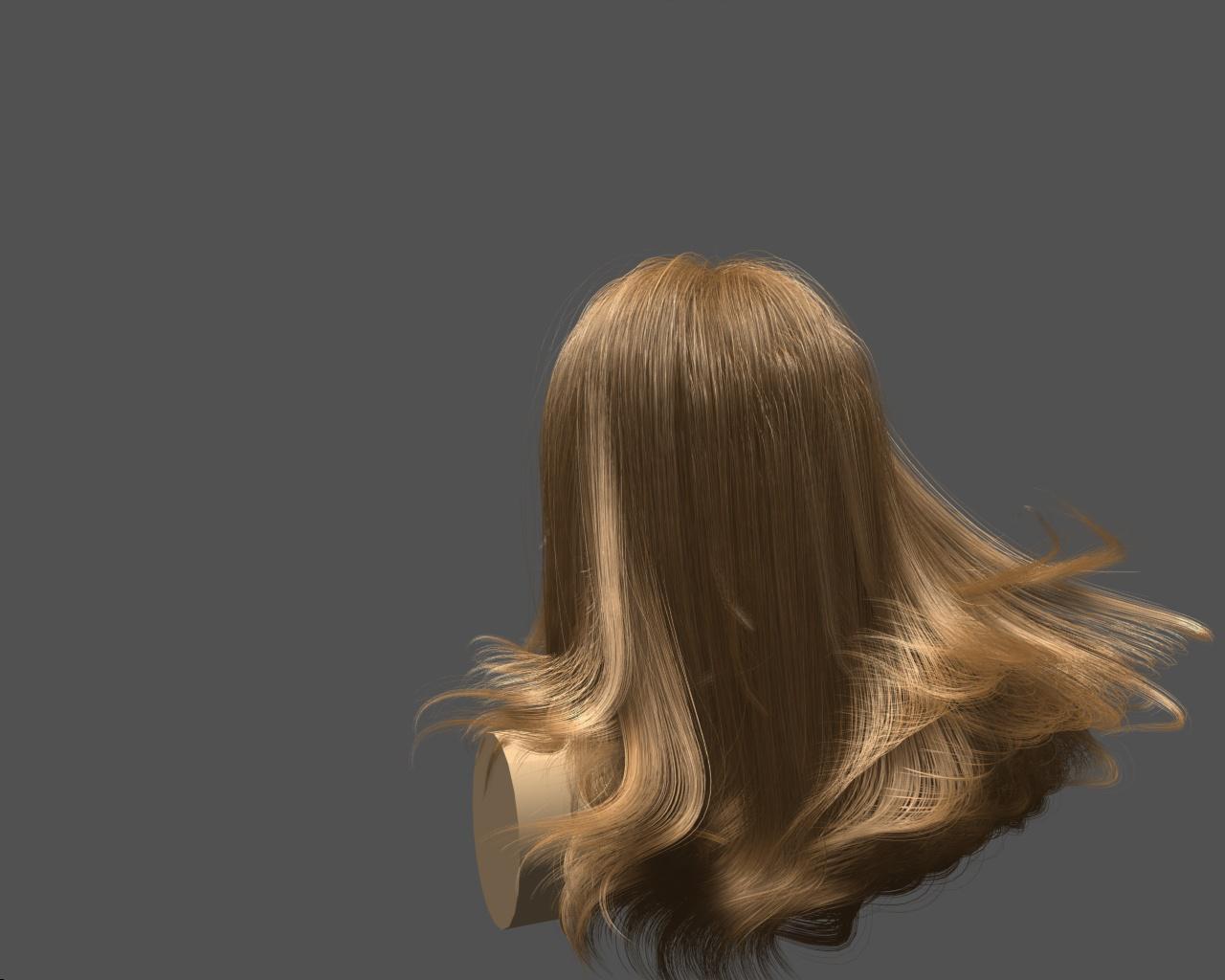 [17/01/2010] Geforce 100 Fermi Techdemo Hair Rendering (15)