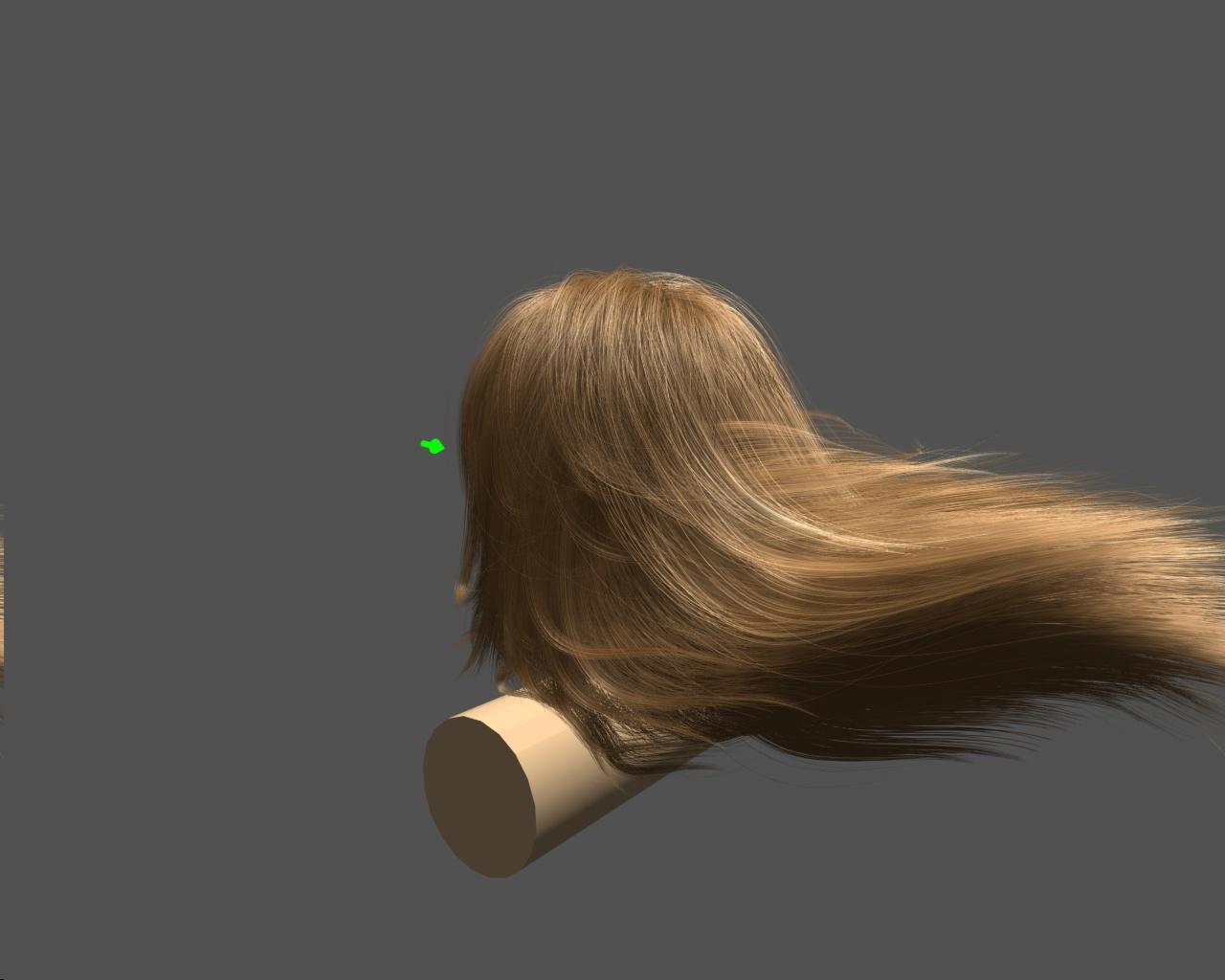 [17/01/2010] Geforce 100 Fermi Techdemo Hair Rendering (16)