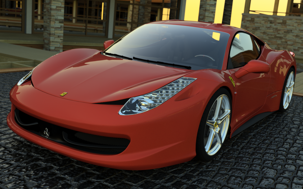 [17/01/2010] Geforce 100 Fermi Techdemo Optix Realtime Raytracing (3)