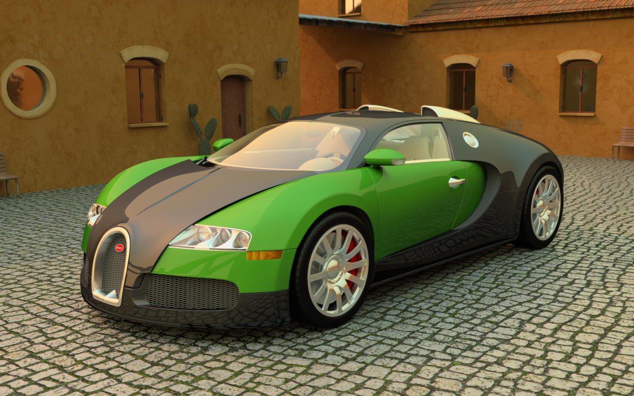 [17/01/2010] Geforce 100 Fermi Techdemo Optix Realtime Raytracing (6)
