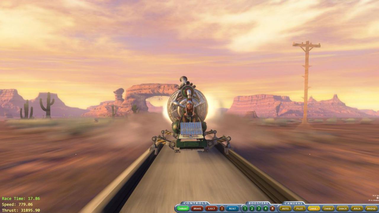 [17/01/2010] Geforce 100 Fermi Techdemo Supersonic Sled 063