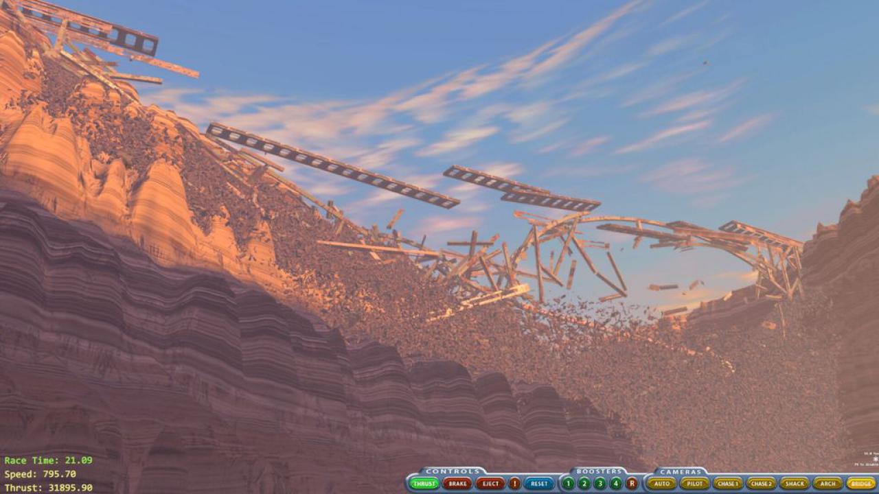 [17/01/2010] Geforce 100 Fermi Techdemo Supersonic Sled 100