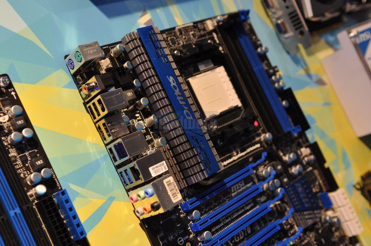 [13/01/2010] CES: MSI zeigt Mainboard mit AMDs neuem Top-Chipsatz 890FX (2)