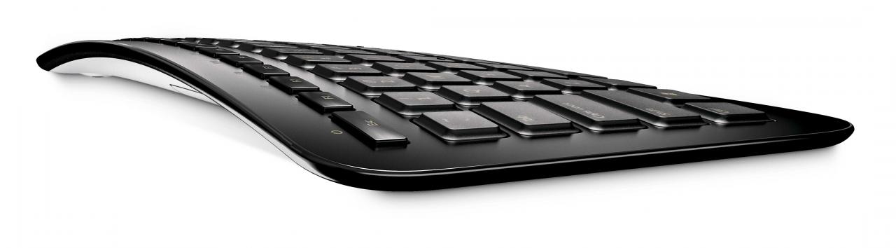 [08/01/2010] Microsoft Arc Keyboard: Gebogene, kompakte Designer-Tastatur für mehr Ergonomie (1)
