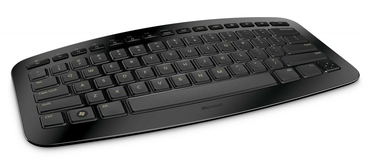 [08/01/2010] Microsoft Arc Keyboard: Gebogene, kompakte Designer-Tastatur für mehr Ergonomie (6)