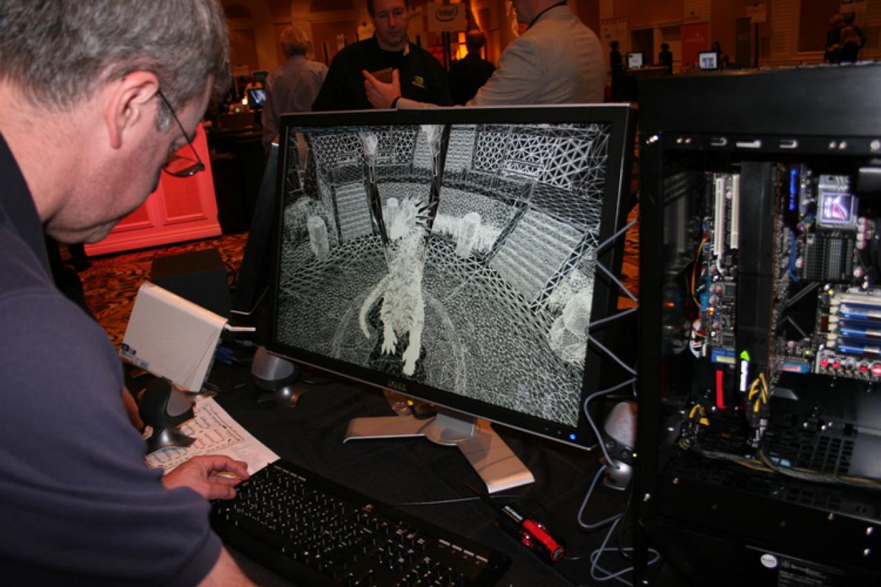 [07/01/2010] Nvidia Fermi GF100 Demosystem (2)
