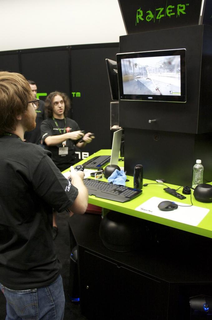 [09/01/2010] CES 2010: PCGH bei Razers neuer Bewegungssteuerung für den PC (2)