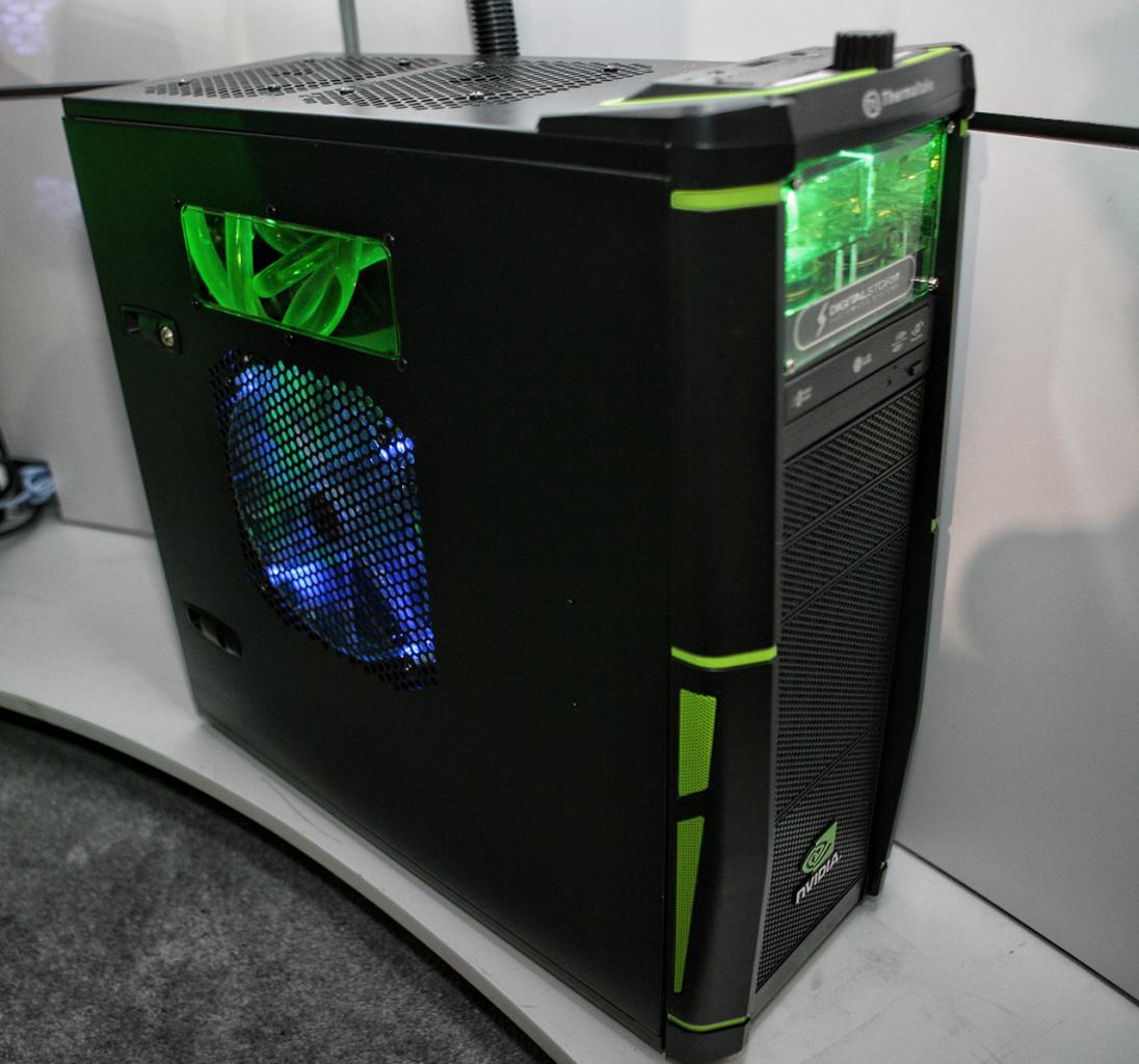 [09/01/2010] Thermaltake Element V Nvidia-Edition speziell für GF100 Fermi (1)