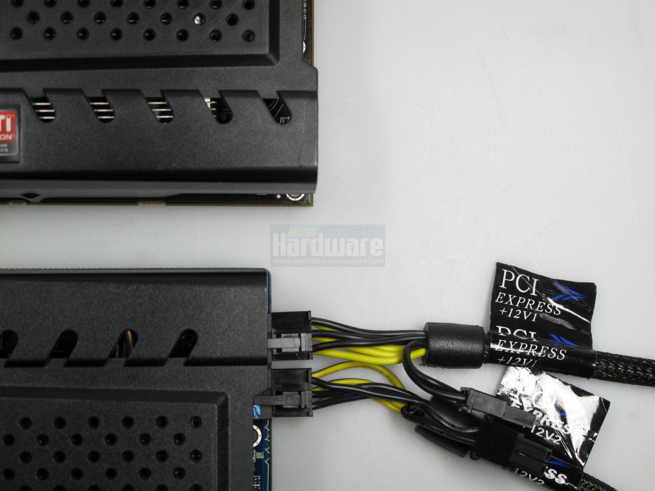 [29/01/2010] Vapor X 1.0 gegen 1.1: Inklusive Stromstecker ist die neue Vapor-X nur 1-2 Millimeter länger als die alte.