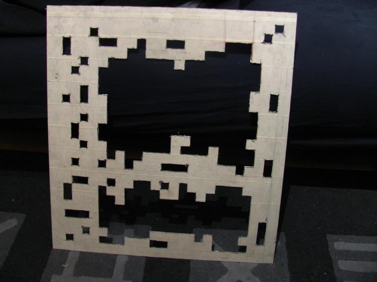 [03/01/2010] Casecon-Projekt: Gehäuse in Pixel-Optik im Eigenbau plus Delta-Hovercraft (113)
