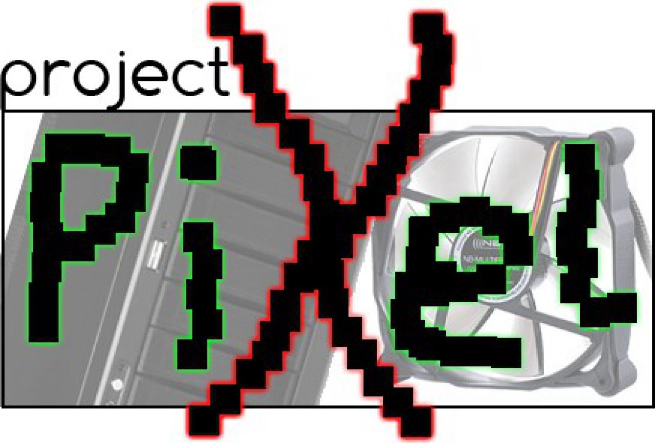 [03/01/2010] Casecon-Projekt: Gehäuse in Pixel-Optik im Eigenbau plus Delta-Hovercraft (1)