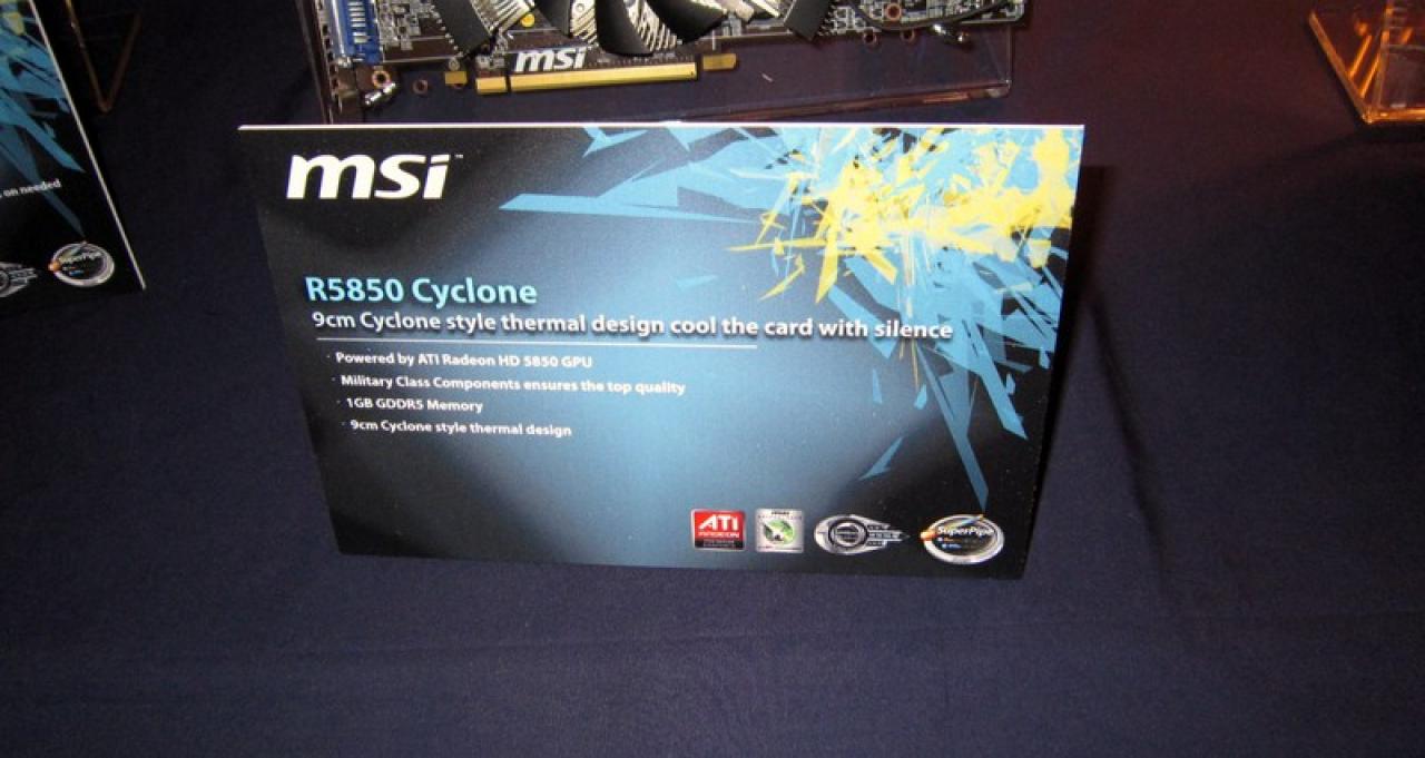 [10/01/2010] MSI R5850 Cyclone