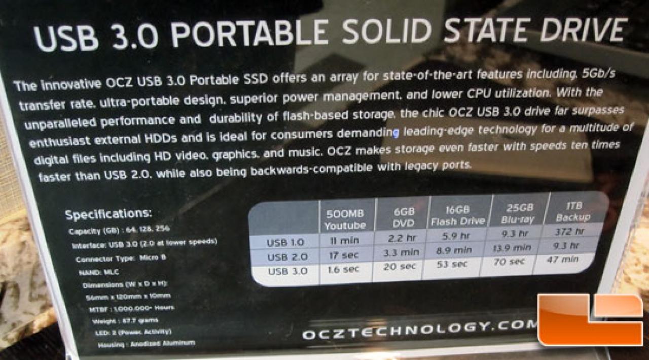 [17/01/2010] OCZ stellt auf der CES neue externe SSD-Laufwerke für USB 3.0 und SAS vor. (3)