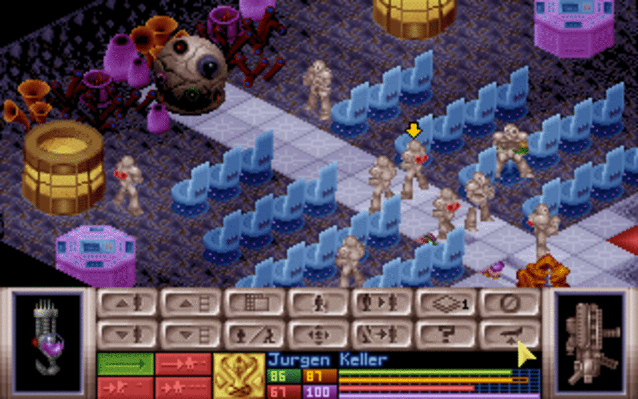 [19/01/2010] X-COM: UFO Defense, Culture Brain/Atari, 1993: Das älteste Spiel der Galerie ist übrigens rundenbasiert. Durchgehend. So etwas gibt es heutzutage eher selten.