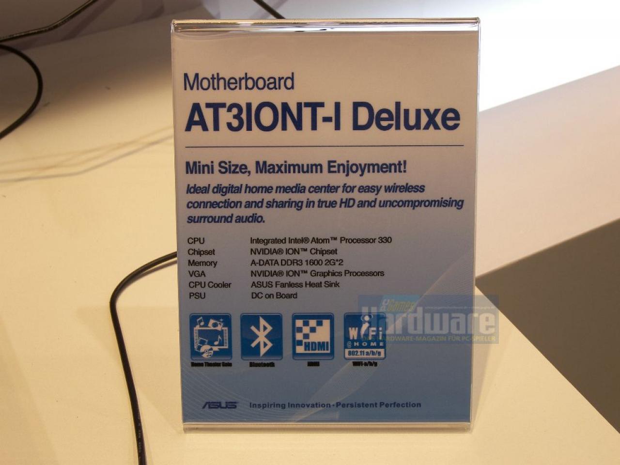 [28/02/2010] Asus AT3IONT-I Deluxe