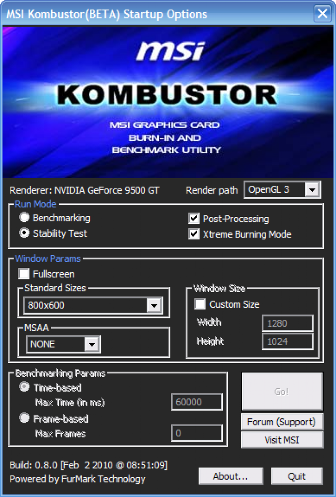 [10/02/2010] MSI Afterburner: Tweak-Tool für Grafikkarten im Download (3)