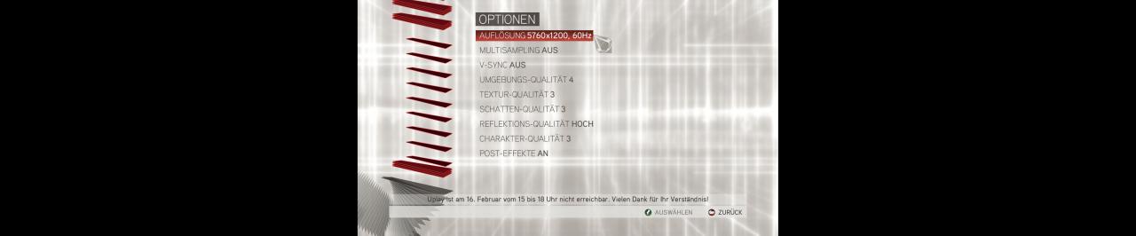 [23/02/2010] Assassin's Creed 2 mit 5.760 x 1.200 Pixeln (1)
