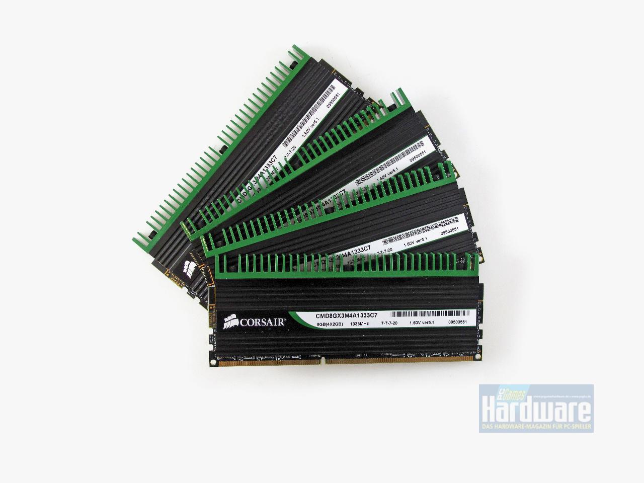 [23/02/2010] Corsair Dominator CMD8GX3M4A1333C7