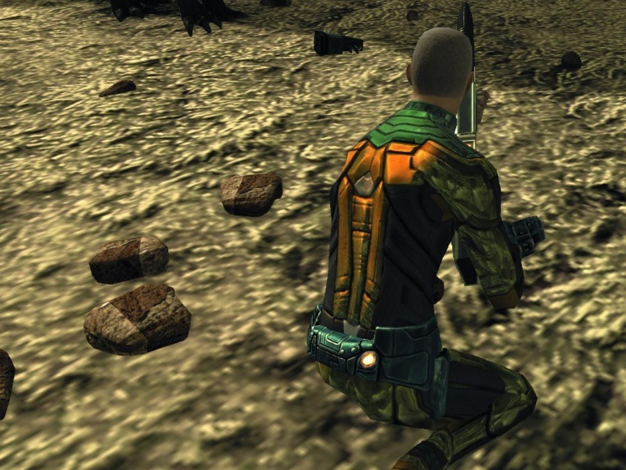 [05/02/2010] Star Trek Online: Grafik-Flop - Kopf hoch - bei manchen Planeten sollten Sie lieber nicht zu genau auf den Boden schauen.