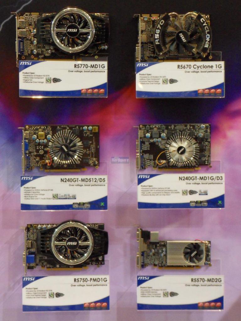 [28/02/2010] MSI-Grafikkarten (1)