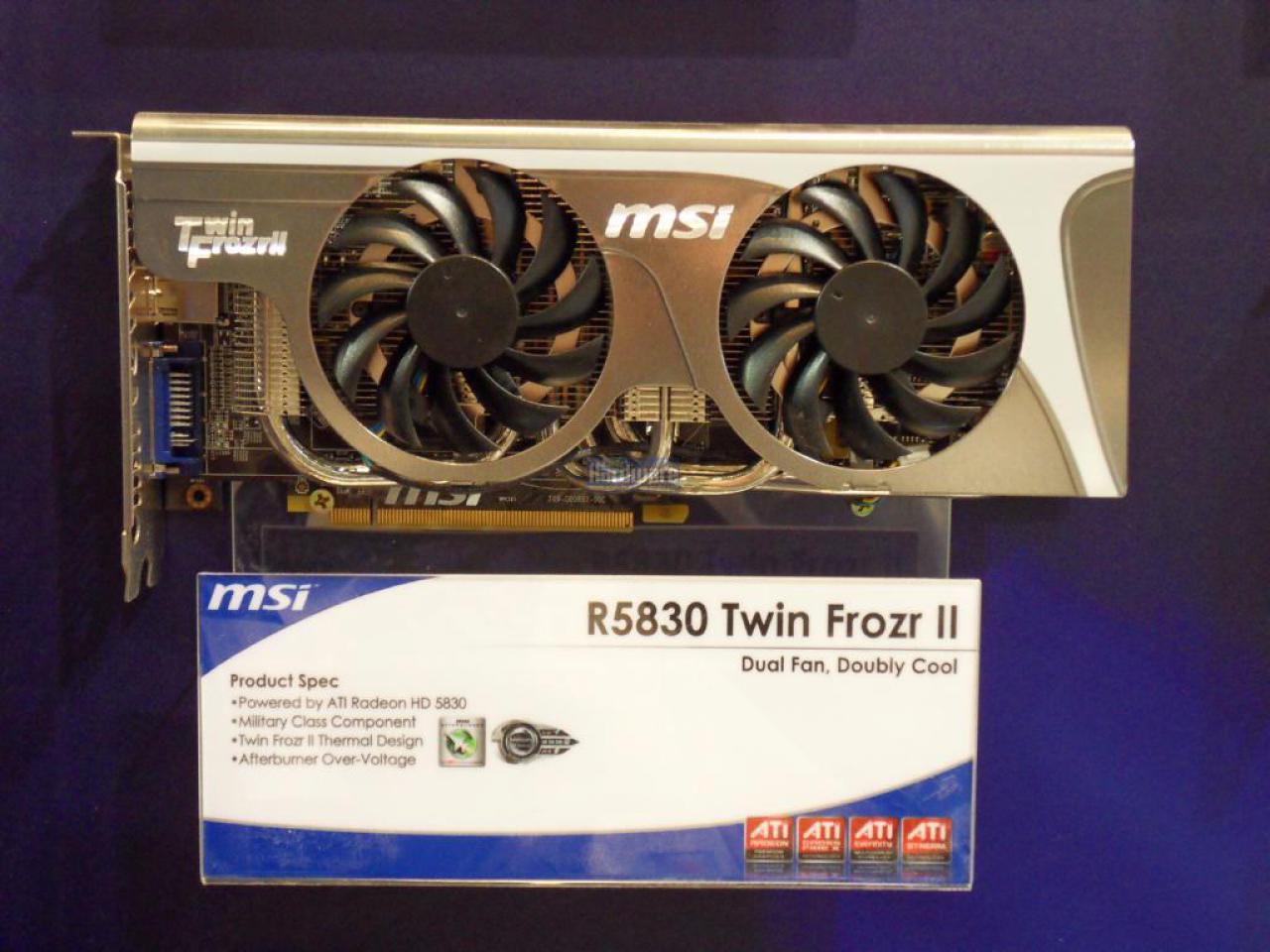 [28/02/2010] MSI-HD5830-Twin-Frozr-II