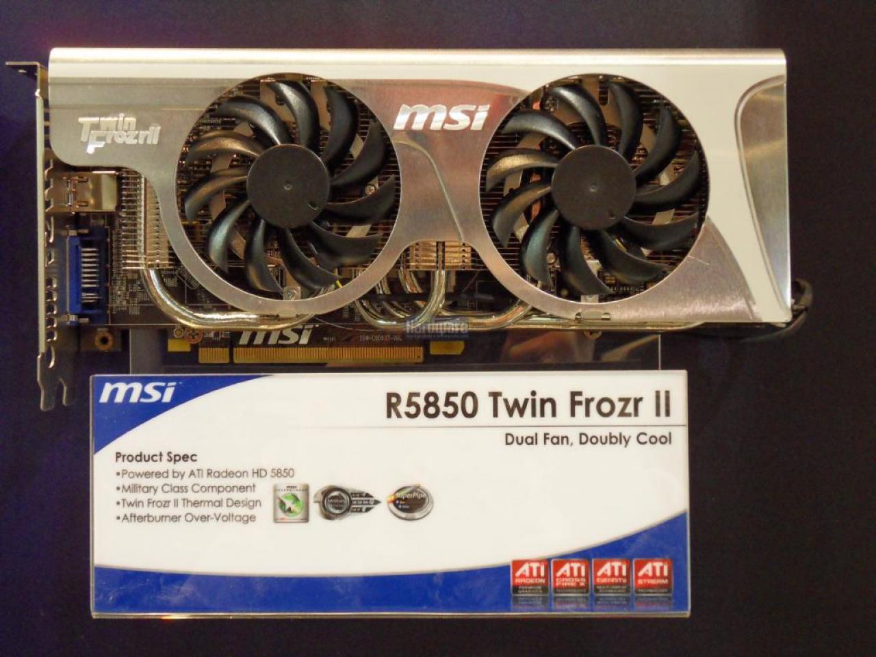 [28/02/2010] MSI-HD5850-Twin-Frozr-II