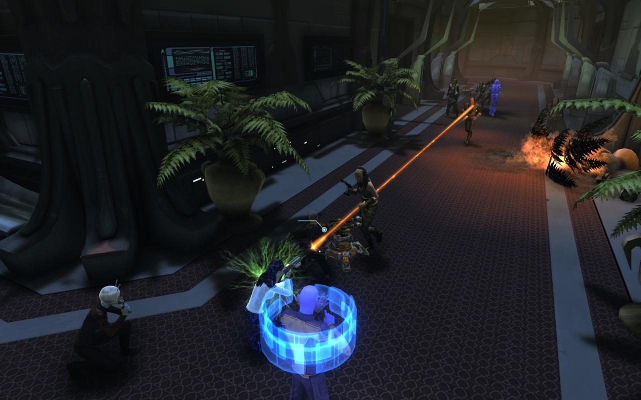 [05/02/2010] Star Trek Online: Grafik-Top - Das Innere mancher Raumstationen ist detailliert gestaltet.