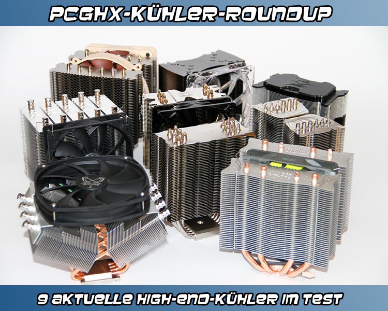 [19/02/2010] PCGHX-Review: Neun High-End-Kühler im Test (1)