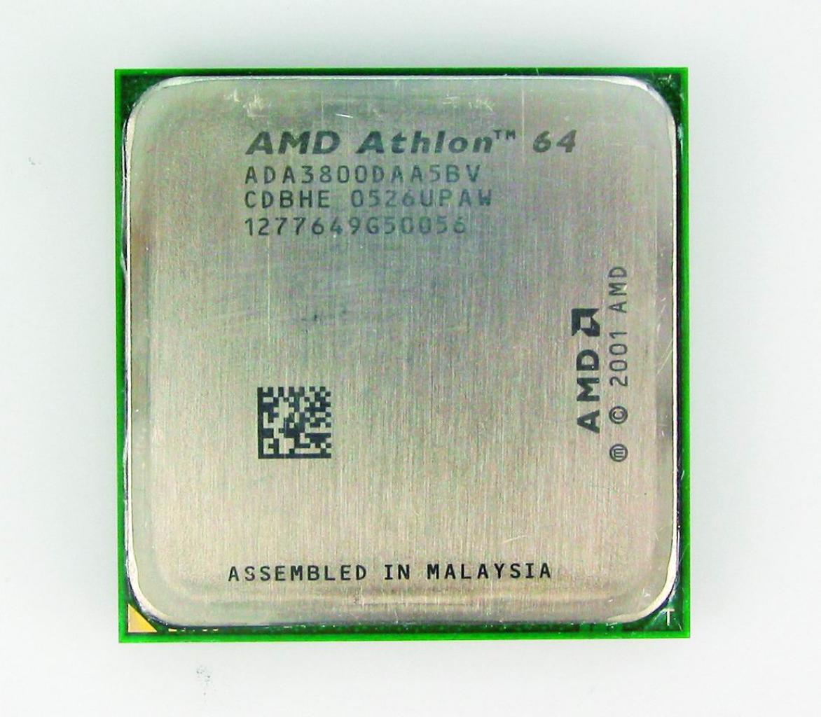 [22/03/2010] AMD Athlon 63 3800+: Für viele die erste Dual-Core-CPU, ließ sich sehr gut übertakten.