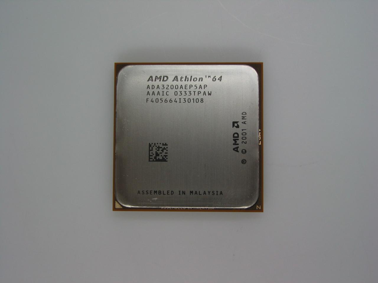 [22/03/2010] Platz 1 AMD Athlon 64 (3200+ Hammer) mit	100	Stimmen und somit 25.32%