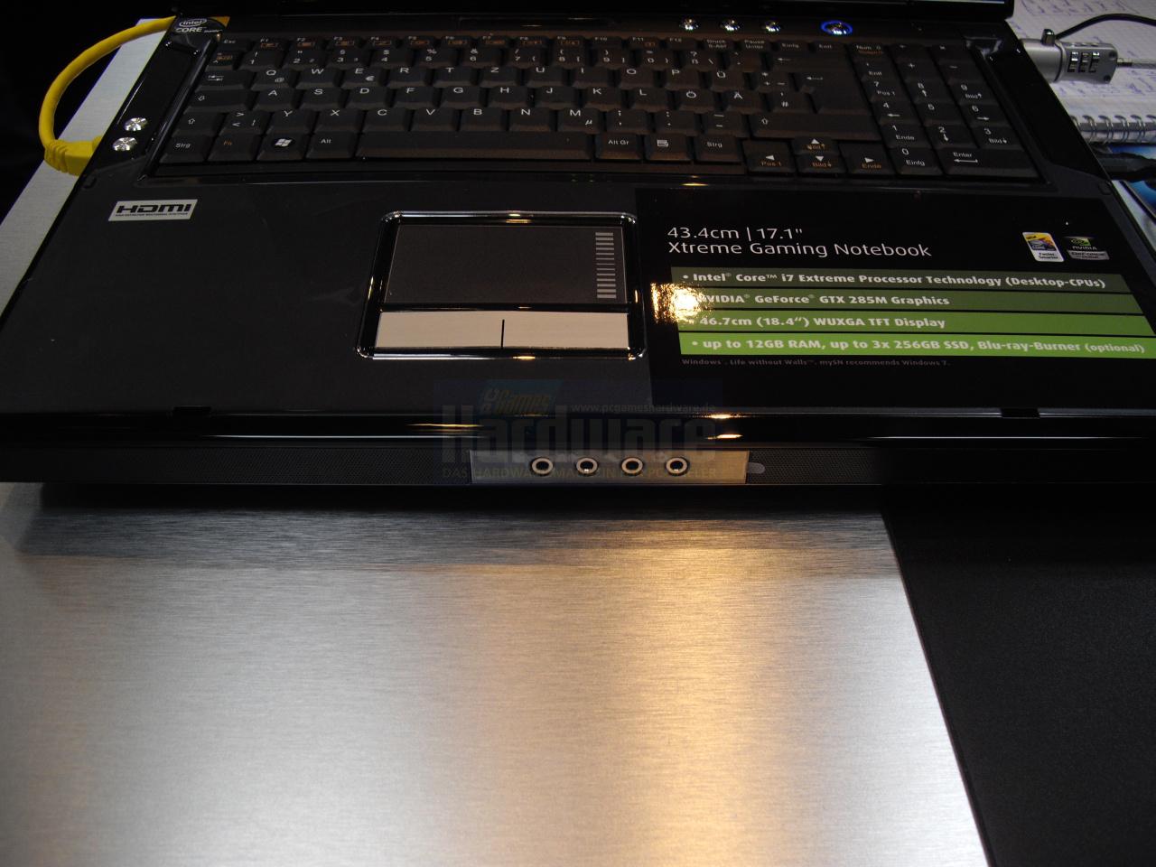 [02/03/2010] MySN QXG7 mit Core i7-980X auf der Cebit (1)