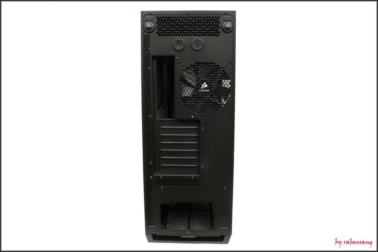 [05/03/2010] Corsair Obsidian 800D Rückansicht