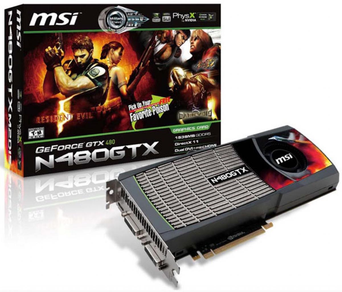 [27/03/2010] MSI N480GTX-M2D15