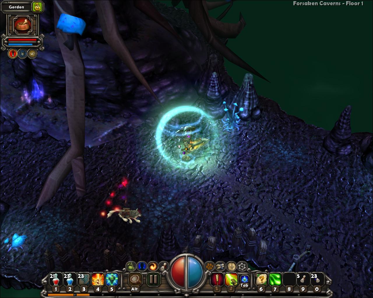 [31/03/2010] Torchlight 1.15 (1280x1024x32, 24x AA (Egde detect), 16x AF; Adaptive AA, Dynamischer Schattenauflösung: 3072 (statt 1024 bei Very High)) - PCGHX-User Redbrain (5)