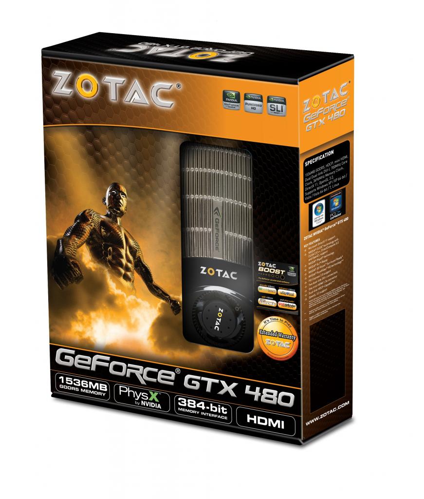 [27/03/2010] Zotac GeForce GT 480