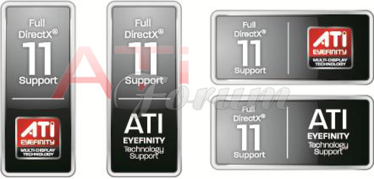 [05/03/2010] Neue Logos für Ati-Grafikkarten zeigen das enthaltene Feature-Set. (2)