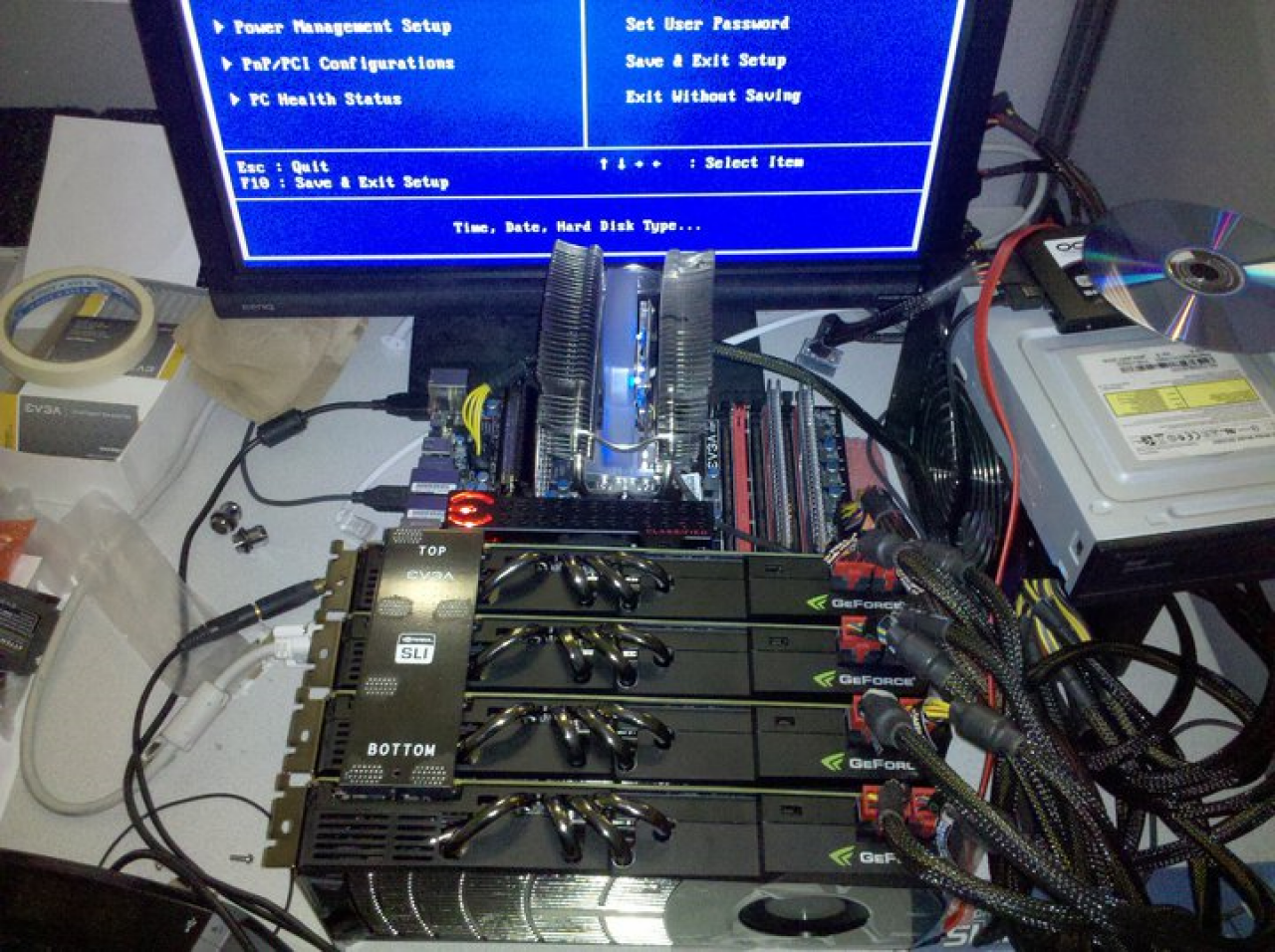 [08/04/2010] Vier-Wege-SLI mit der Geforce GTX 480 (1)