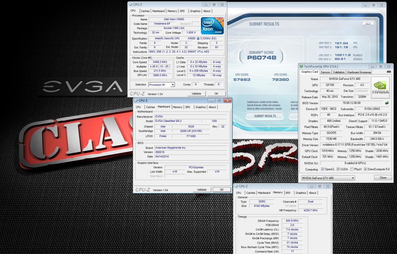 [24/04/2010] Alle 3D Mark Vantage-Weltrekorde mit Geforce GTX 480-Karten gebrochen (2)