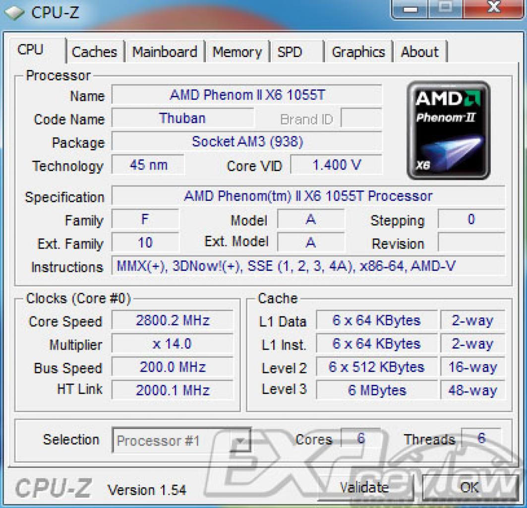 [14/04/2010] AMD Phenom II X6 1055T: Inoffizielle Benchmarks (2)