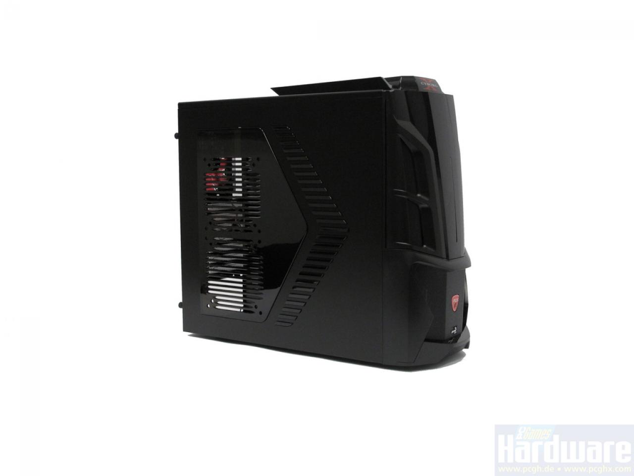 [30/04/2010] Aerocool CyborgX: Midi-Tower mit unkonventionellem Design im Testlabor