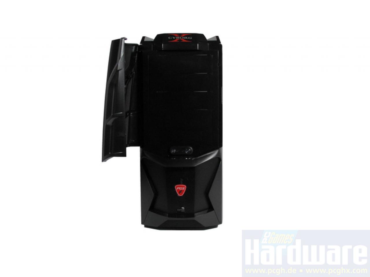 Aerocool CyborgX: Midi-Tower mit unkonventionellem Design im Testlabor