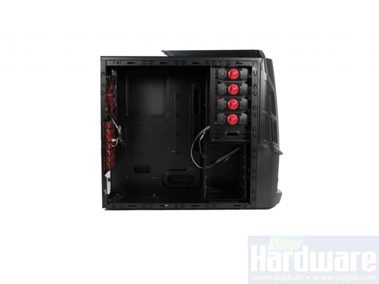 Aerocool CyborgX: Midi-Tower mit unkonventionellem Design im Testlabor