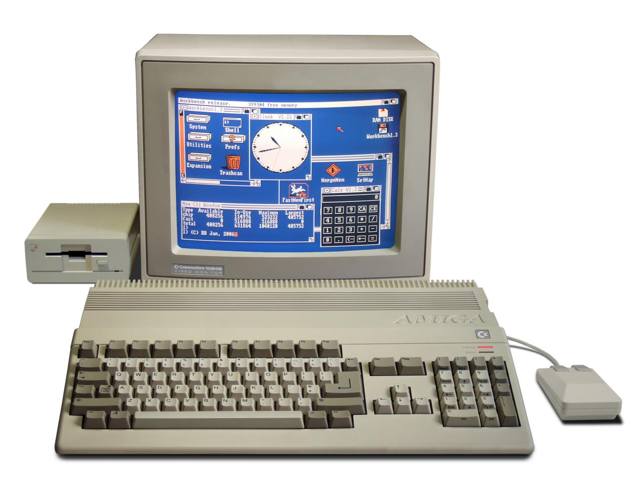 [26/04/2010] Commodore Amiga 500: Komplettes System