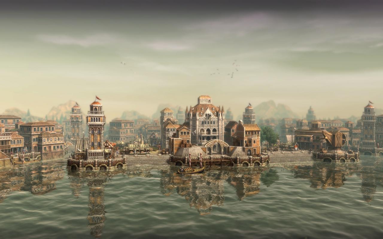 [14/04/2010] 2010: Anno 1404 Venedig mit einer großartigen Darstellung venezianischer Wasserwege.