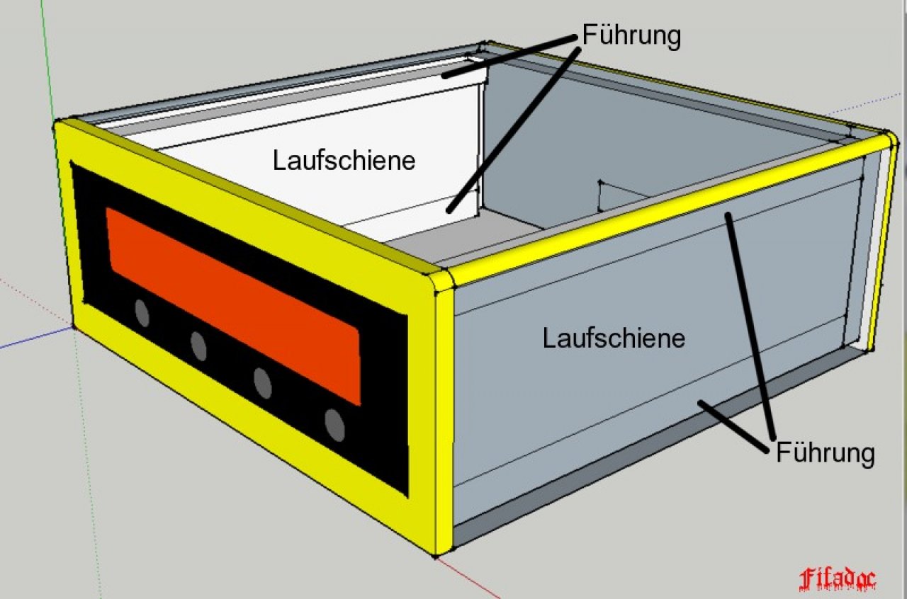 [03/04/2010] PCGH-Casemod von NobLorRos: Knallgelbes Gehäuse und Laufwerks-Mod (3)