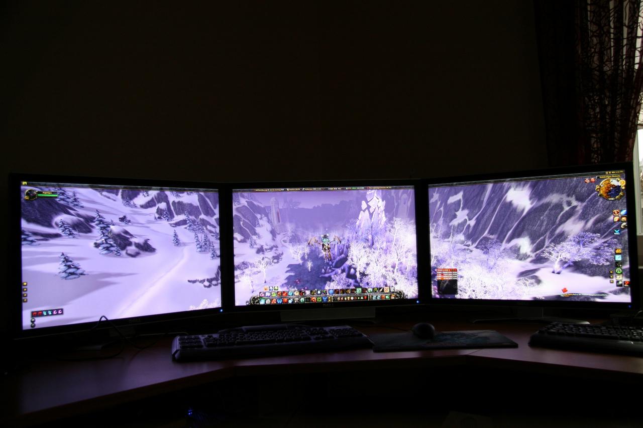 [29/04/2010] WoW auf drei Monitoren