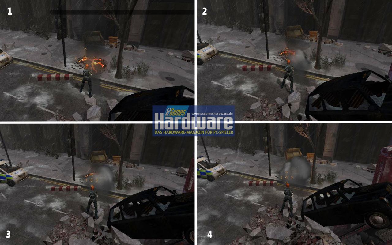 [20/04/2010] 2007: Hellgate London, Havok - Erfolg war dem MMORPG nie beschert, aber vor allem die Nebel in London wussten seinerzeit zu überzeugen. Bill Ropers Werk beherrschte sogar DirectX 10.