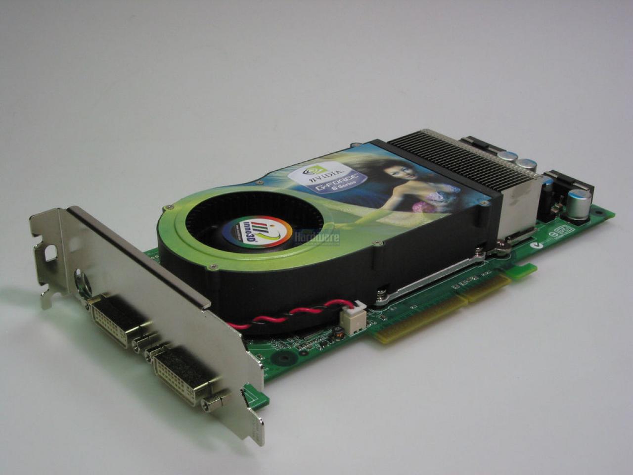 [13/04/2010] Nvidia Geforce 6800 Ultra. Referenzmodell von Inno3D in der AGP-Version. PCI-Express lies noch einige Monate auf sich warten.