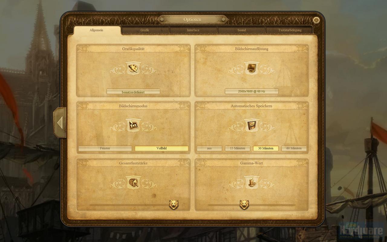 [07/04/2010] FAQ: So bencht PCGH Spiele - Anno 1404